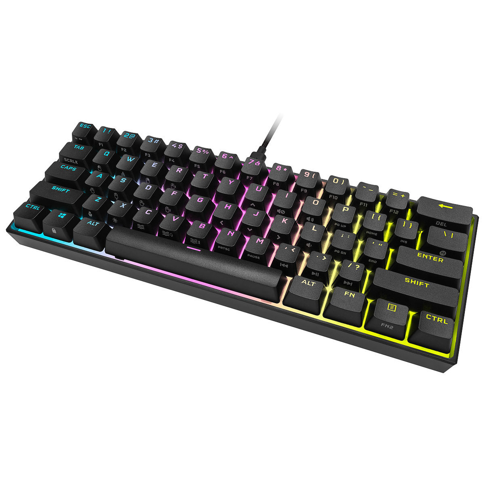 CLAVIER - GAMER - CORSAIR - K65 RGB MINI CLAVIER – Image 3