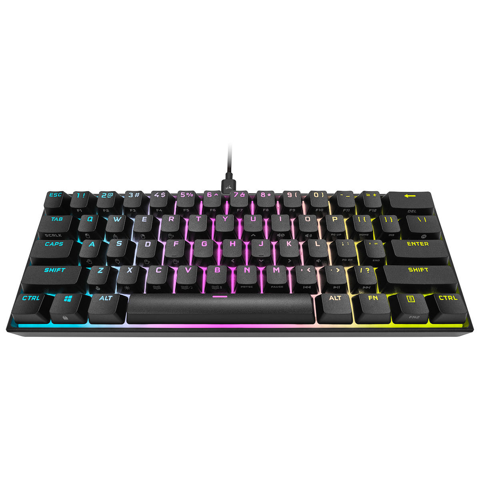 CLAVIER - GAMER - CORSAIR - K65 RGB MINI CLAVIER – Image 2