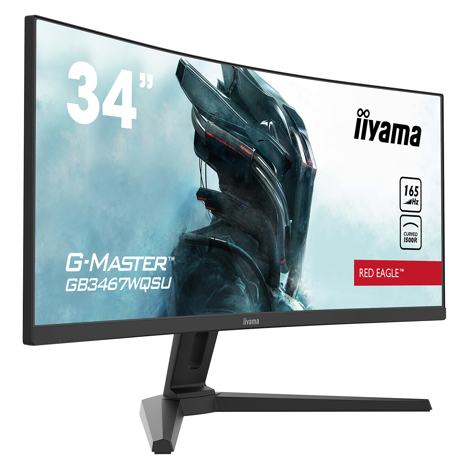 ECRAN - GAMER - IIYAMA - 34" - GB3467WQSU-B1 – Image 2