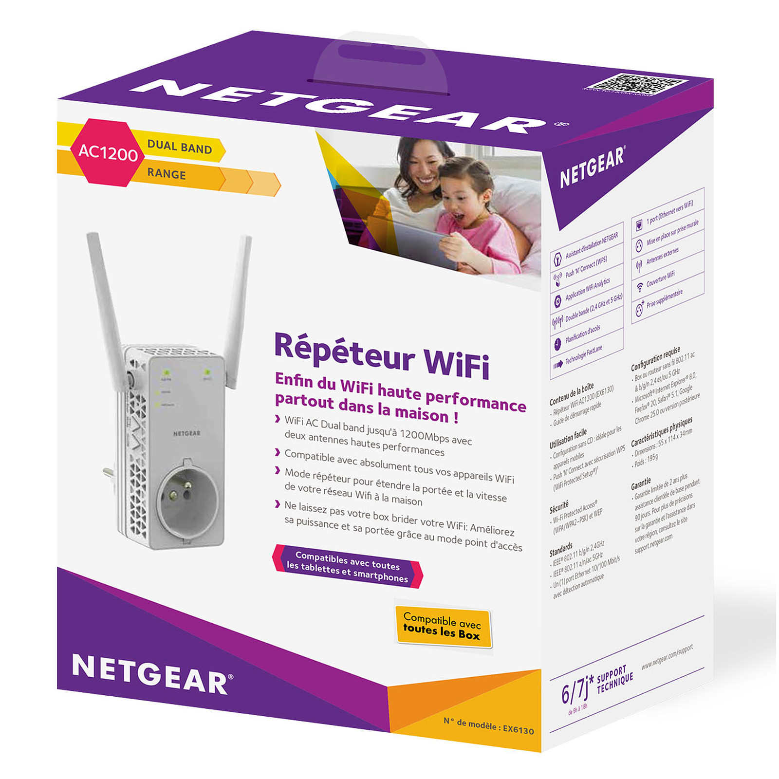 RESEAU - REPETEUR - NETGEAR - EX6130 – Image 5