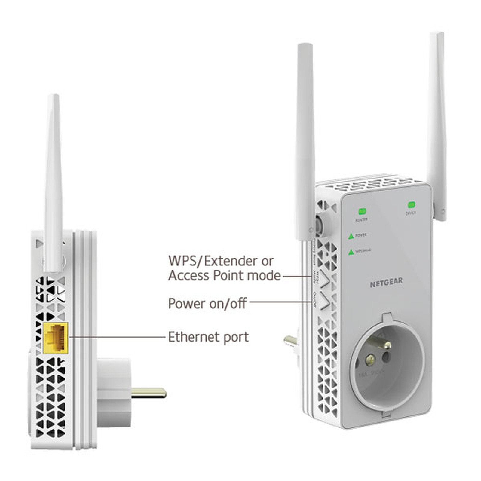 RESEAU - REPETEUR - NETGEAR - EX6130 – Image 3