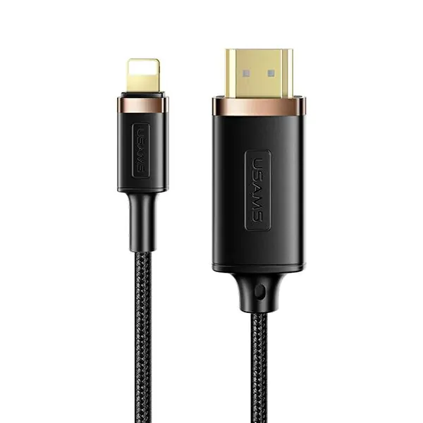 CONNECTIQUE – CABLE – LIGHTNING VERS HDMI VIDEO CABLE 2M – Cybertech