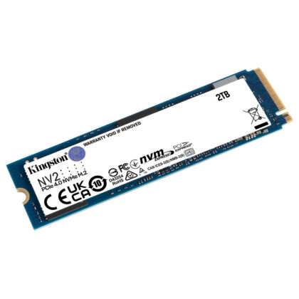 SSD - INTERNE - M.2 - KINGSTON - 2TO NV2 M.2 NVME PCIE 4.0 SNV2S/2000G
