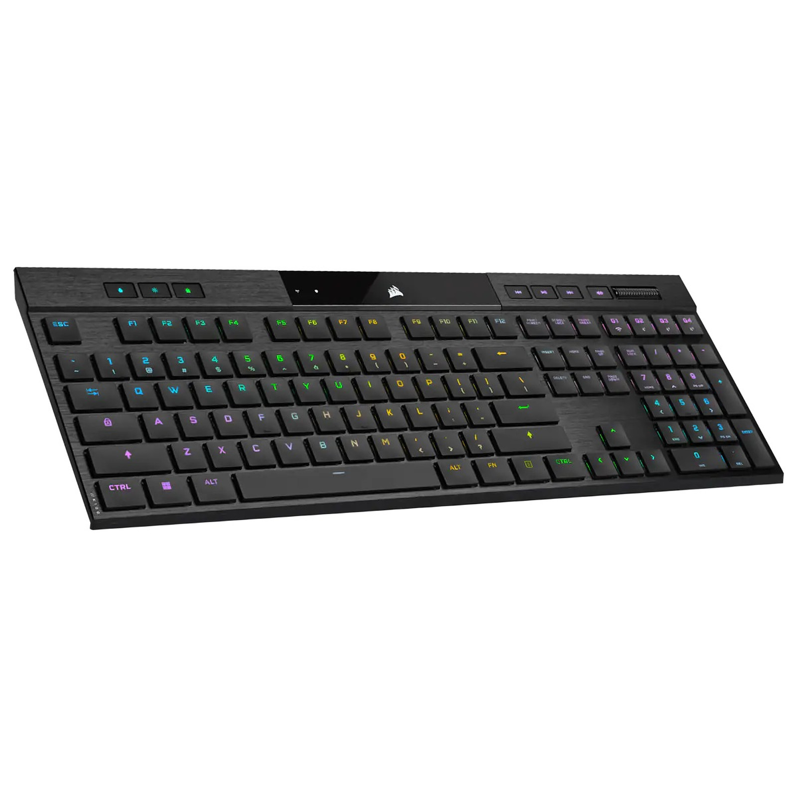 CLAVIER - GAMER - CORSAIR - K100 AIR (CHERRY MX ULTRA LOW PROFILE) – Image 2