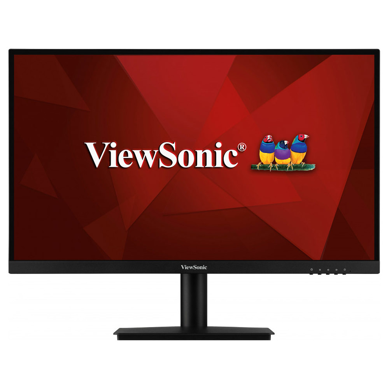 ECRAN - BUREAUTIQUE - VIEWSONIC - 24" - VA2406-H LED FULL HD 4 MS - NOIR