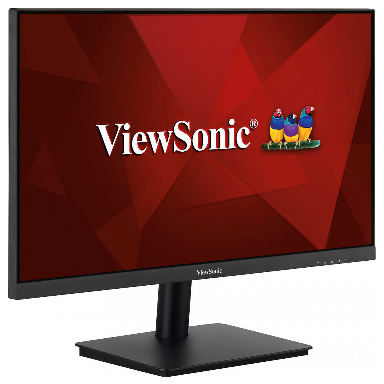 ECRAN - BUREAUTIQUE - VIEWSONIC - 24" - VA2406-H LED FULL HD 4 MS - NOIR – Image 2