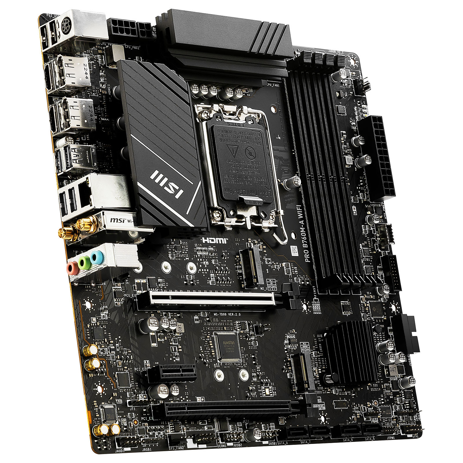 CARTE MERE - MSI PRO B760M-A WIFI – Image 2
