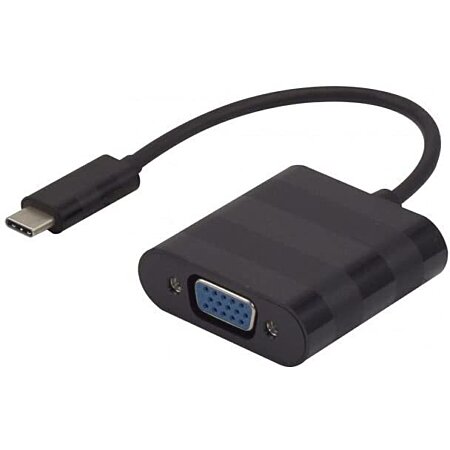 CONNECTIQUE - ADAPTATEUR - DACOMEX - VGA / USB-C