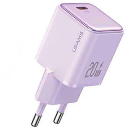 accessoire-pc-portable-usams-chargeur-chargeur-mural-type-c-20w-violet