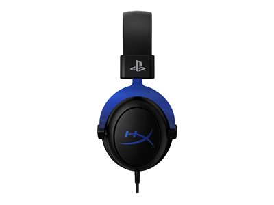 MICRO CASQUE - HYPER X - CLOUD FILAIRE NOIR/BLEU PS5/PS4 – Image 3