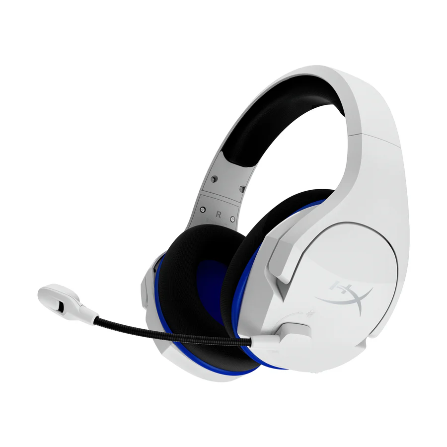 MICRO CASQUE - HYPER X - CLOUD STINGER PLUS BLEU/BLANC SANS FIL PS5/PS4/PC