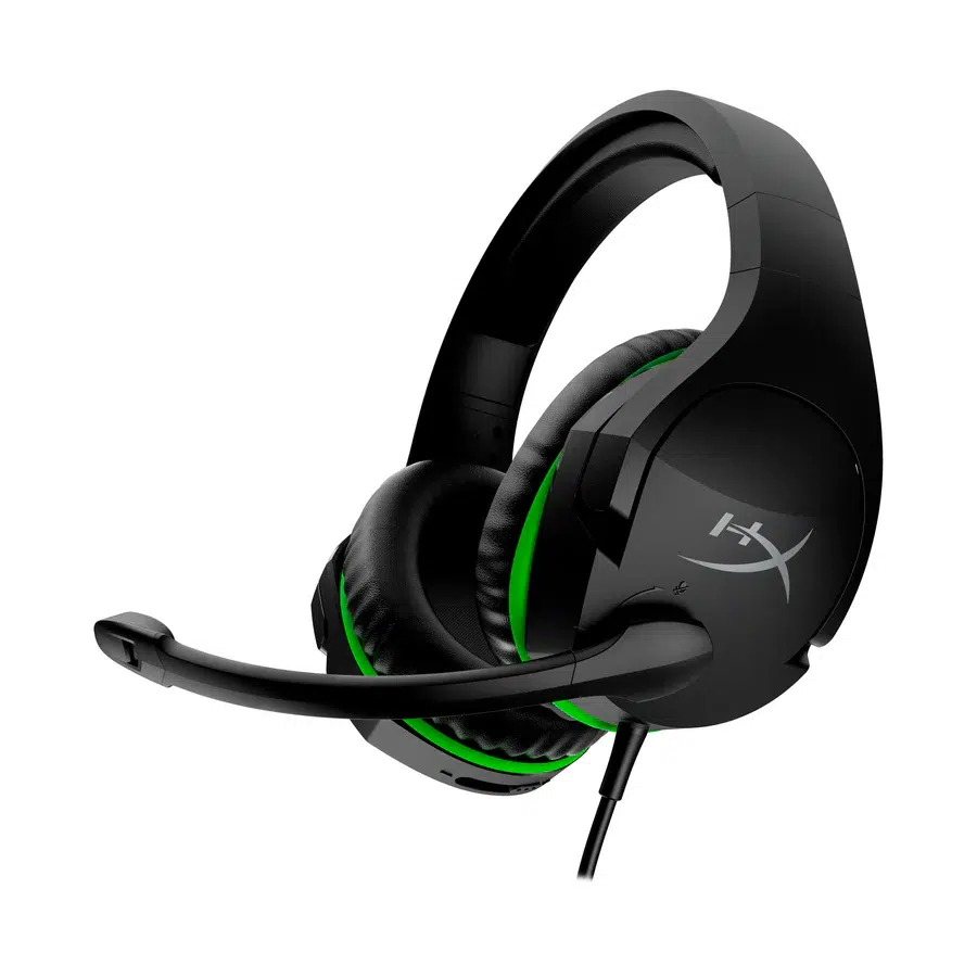 MICRO CASQUE - HYPER X - CLOUDX STINGER FILAIRE GRIS/VERT XBOX/PC