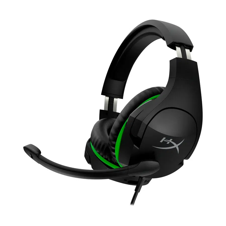 MICRO CASQUE - HYPER X - CLOUDX STINGER FILAIRE GRIS/VERT XBOX/PC – Image 3