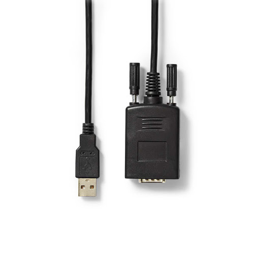 CONNECTIQUE - CÂBLE USB-A VERS DB9 M/M 1M – Image 2