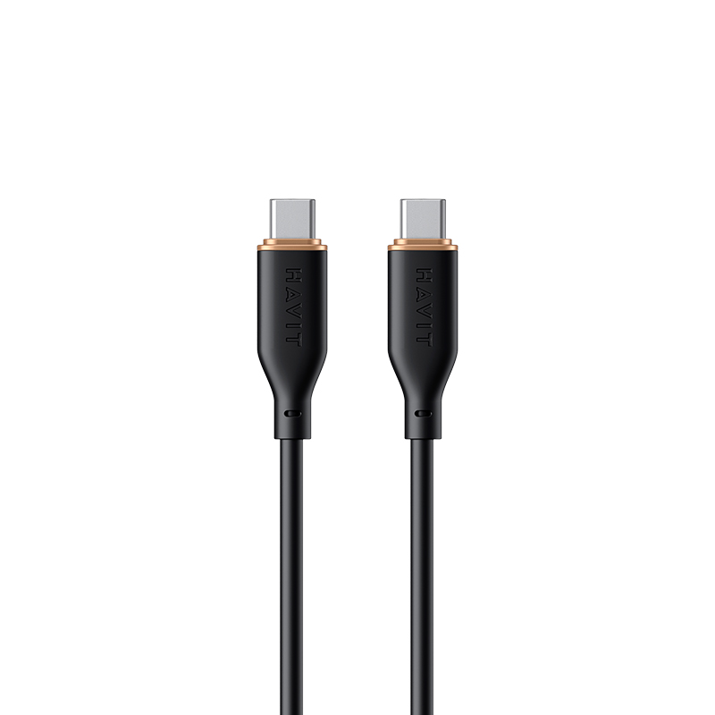 ACCESSOIRE - HAVIT - CÂBLE USB-C VERS USB-C M/M NOIR PD 60W
