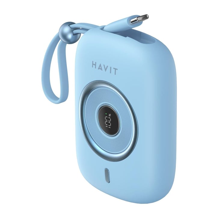 ACCESSOIRE - HAVIT - POWERBANK PB35W 10000MAH BLEU