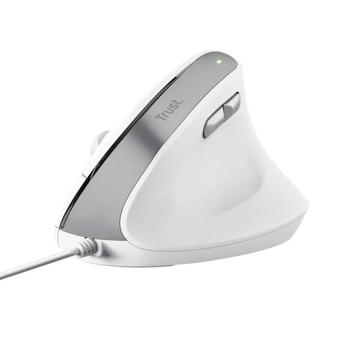 SOURIS - TRUST - BAYO II ERGONOMIQUE BLANC – Image 2