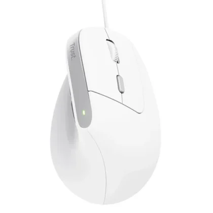 SOURIS - TRUST - BAYO II ERGONOMIQUE BLANC