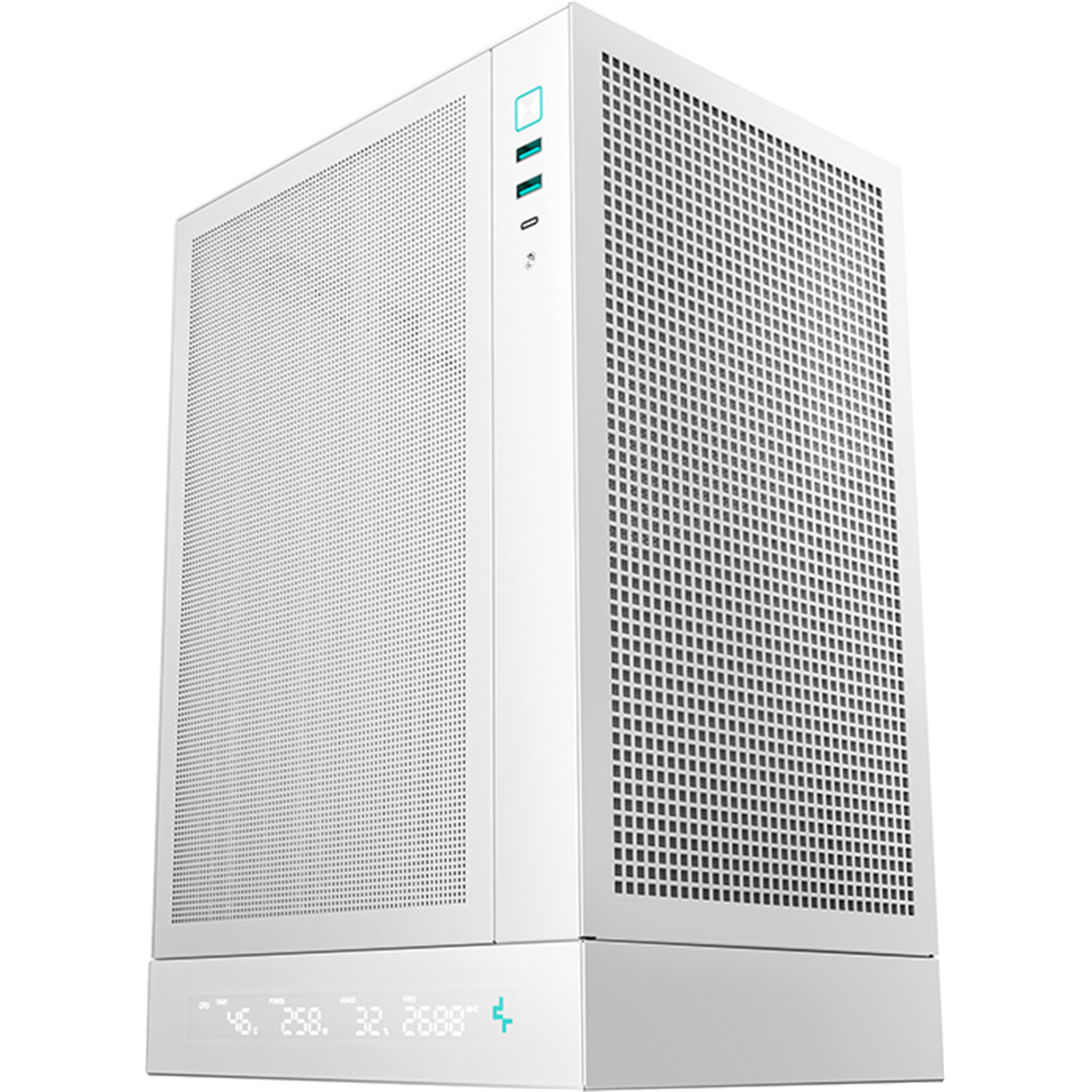 BOÎTIER - DEEPCOOL - CH170 DIGITAL BLANC