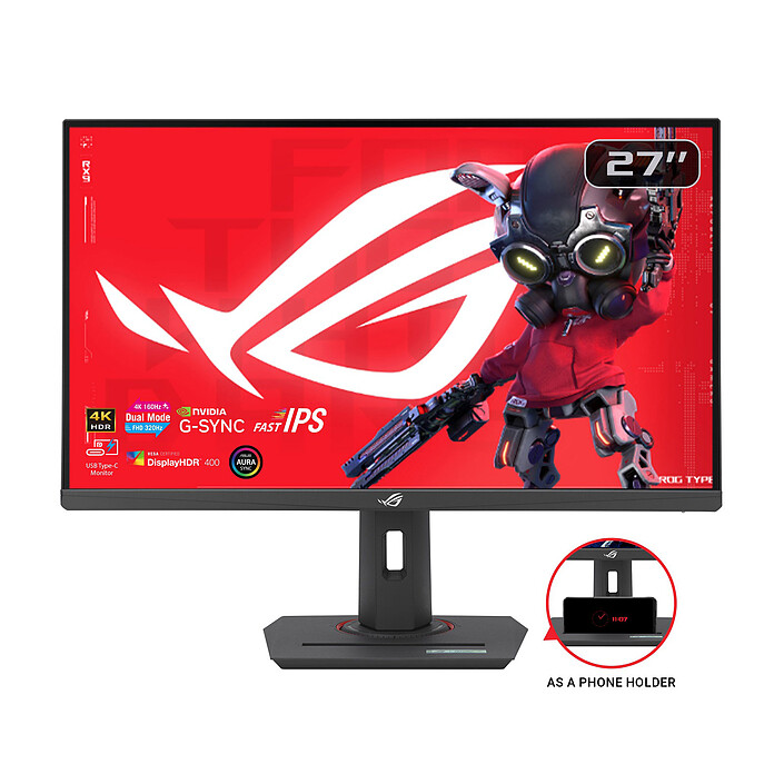 ÉCRAN - GAMER - ASUS - 27" 4K - ROG STRIX XG27UCG