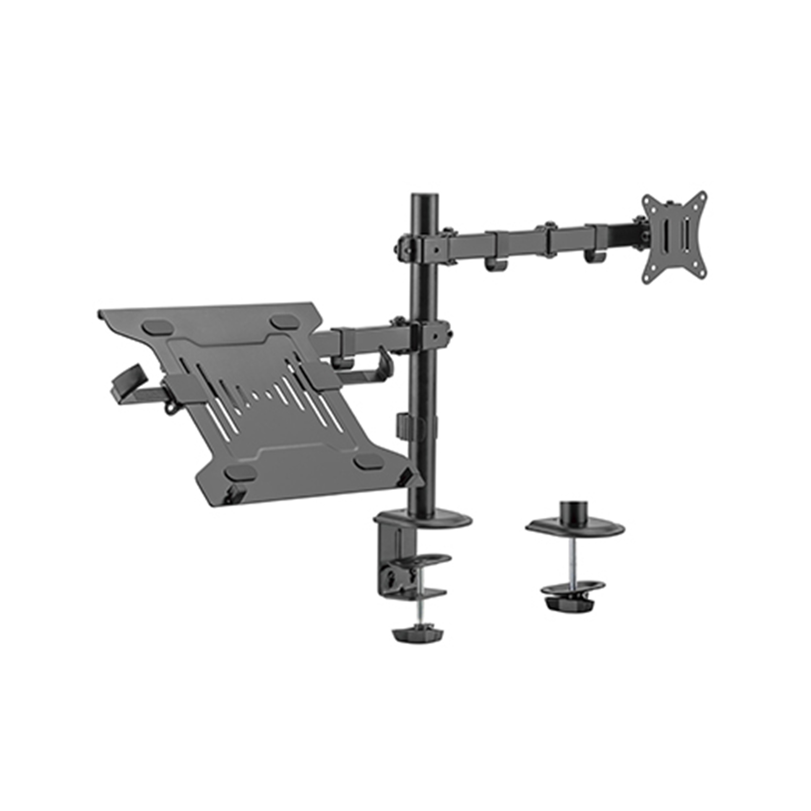 ACCESSOIRE ÉCRAN - KONIC - SUPPORT ÉCRAN 17-36" AVEC RESSORTS À GAZ + SUPPORT ORDINATEUR PORTABLE