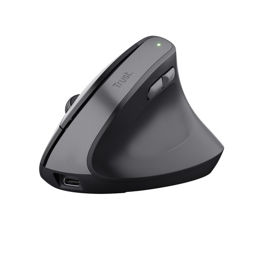 SOURIS - BUREAUTIQUE - TRUST - BAYO II ERGONOMIQUE SANS FIL – Image 2