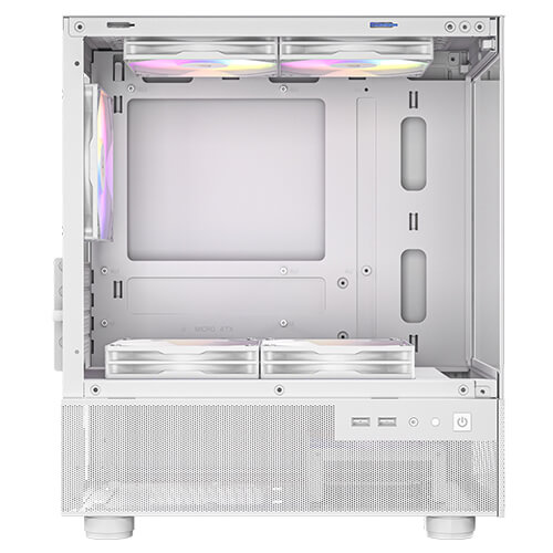 BOÎTIER PC - ANTEC - CX200M RGB ELITE BLANC – Image 3