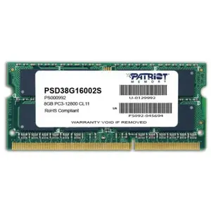 MÉMOIRE RAM - PC PORTABLE - PATRIOT LINE - 8GO (1X8) DDR3 1600MHZ