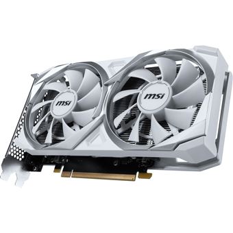 CARTE GRAPHIQUE - MSI - NVIDIA GEFORCE - RTX 3050 VENTUS 2X XS 8GO OC WHITE – Image 3