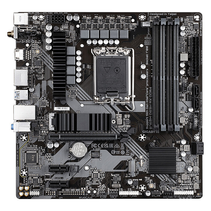 CARTE MERE - GIGABYTE - B760M DS3H AX DDR4 - B760/LGA1700/DDR4/mATX – Image 2