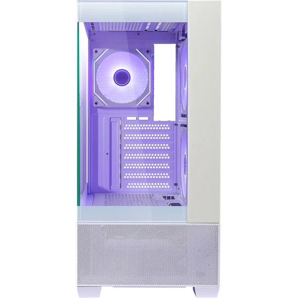 BOÎTIER - COOLER MASTER - ELITE 690 WOOD BLANC – Image 2