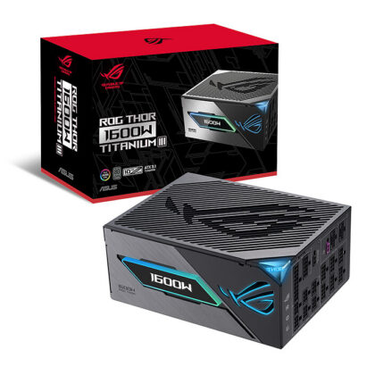 ALIMENTATION - ASUS - ATX - 1600W - ROG THOR TITANIUM III 80+ TITANIUM