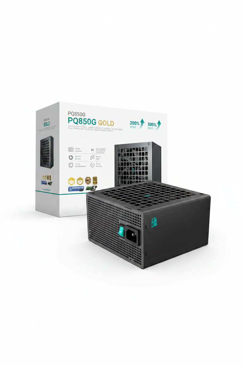 ALIMENTATION - DEEPCOOL - 850W 80+ GOLD GAMER STORM PQ850G NOIR