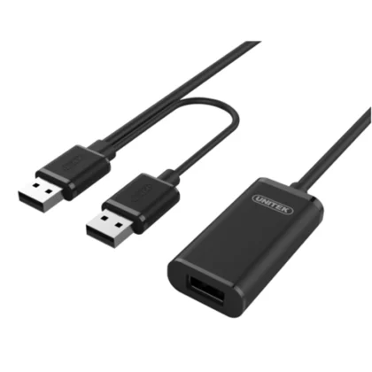 connectique-unitek-rallonge-usb-a-20m-m-f