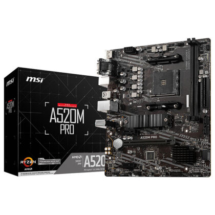 CARTE MERE - MSI - A520M PRO