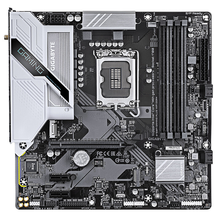 CARTE MERE - GIGABYTE - GIGABYTE B760M GAMING PLUS WIFI DDR4 – Image 2