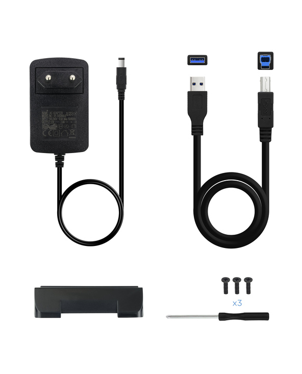 ACCESSOIRE STOCKAGE - TOOQ - BOÎTIER EXTERNE POUR HDD 3.5" SATA – Image 2