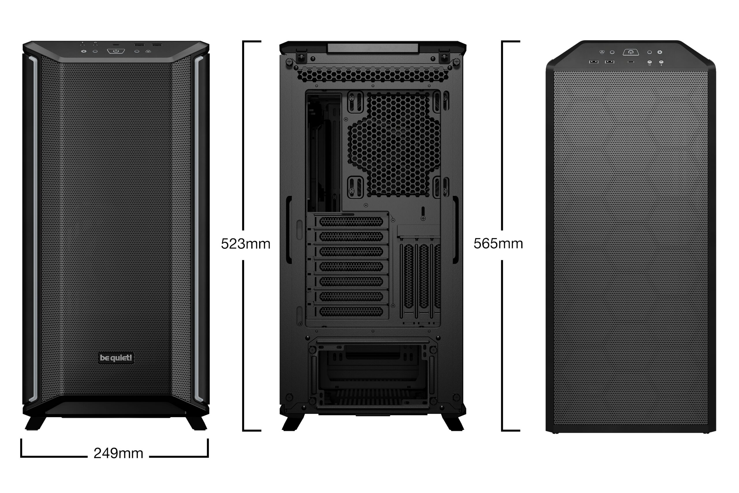 BOÎTIER PC - BE QUIET! - DARK BASE 701 NOIR – Image 4