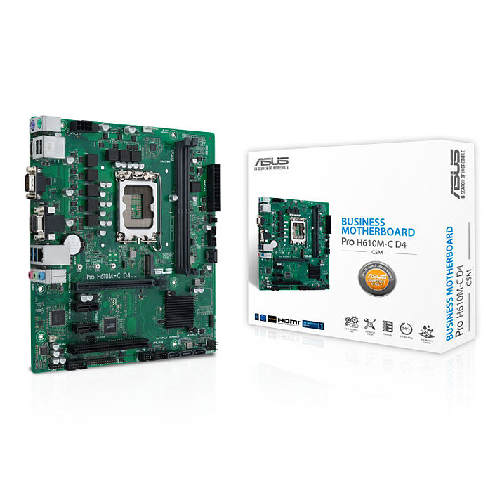 CARTE MÈRE - ASUS - PRO H610M-C D4-CSM