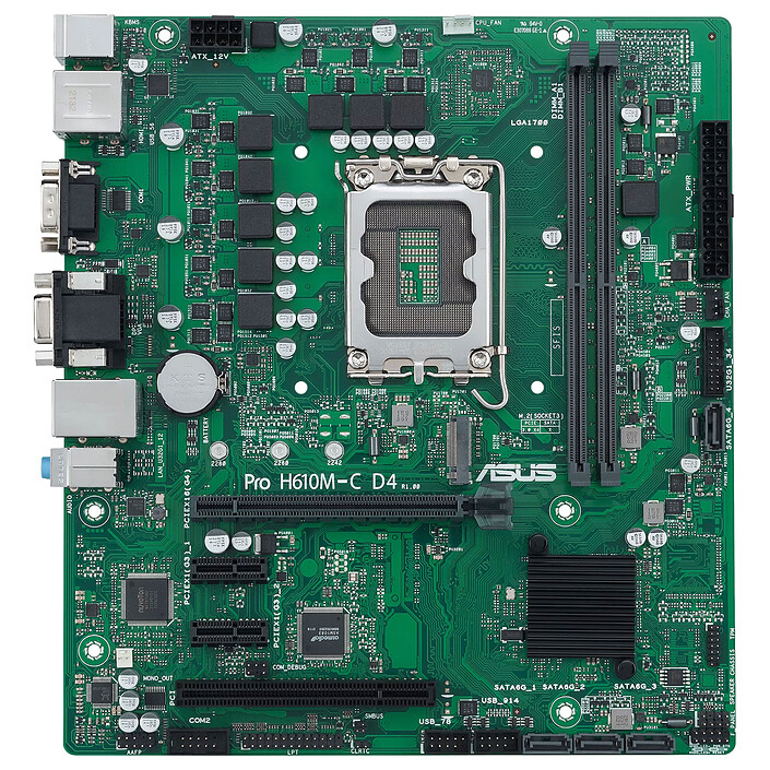 CARTE MÈRE - ASUS - PRO H610M-C D4-CSM – Image 2