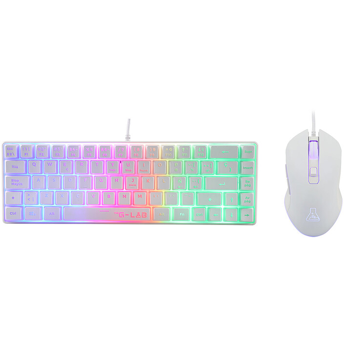 PACK CLAVIER/SOURIS - G-LAB - COMBO HYDROGEN