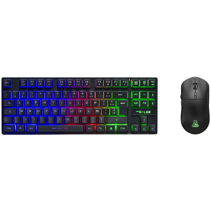 PACK CLAVIER/SOURIS - G-LAB - COMBO OXYGEN EX WIRELESS