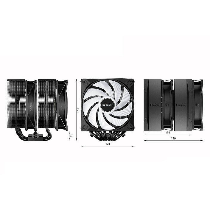 VENTIRAD - BE QUIET! - PURE ROCK 3 PRO LX – Image 4