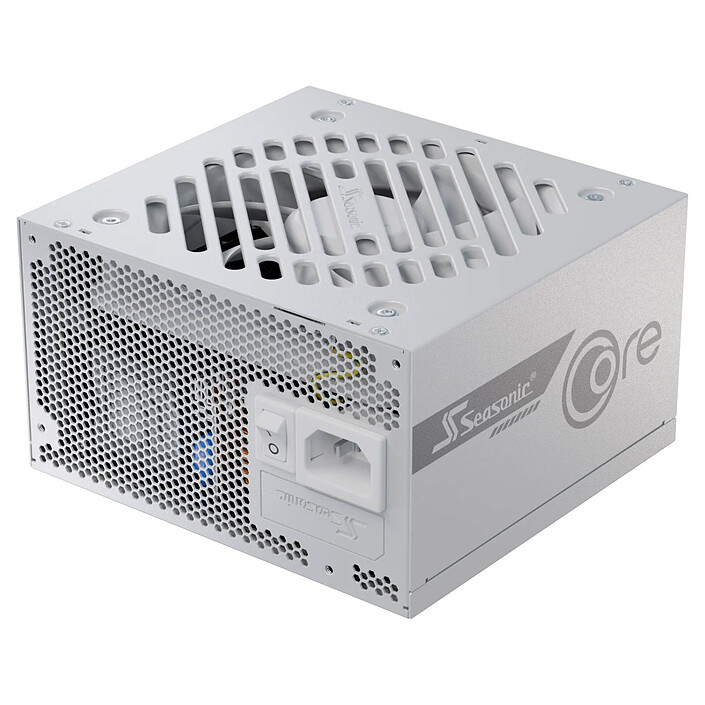 ALIMENTATION - SEASONIC - CORE GX-750 750W 80+ GOLD MODULAIRE BLANC