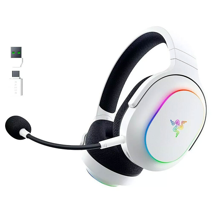 MICRO CASQUE - RAZER - BARRACUDA X CHROMA BLANC