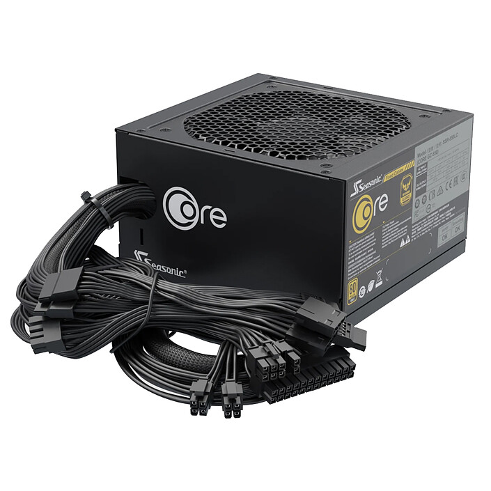 ALIMENTATION - SEASONIC - CORE GC-750 750W 80+ GOLD