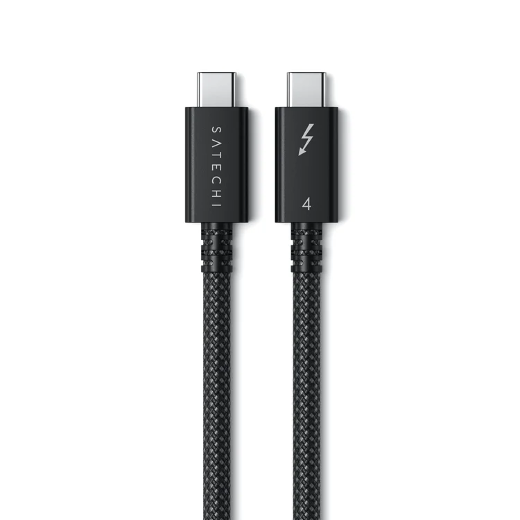 CONNECTIQUE - SATECHI - CÂBLE USB-C VERS USB-C THUNDERBOLT 4 M/M 1M