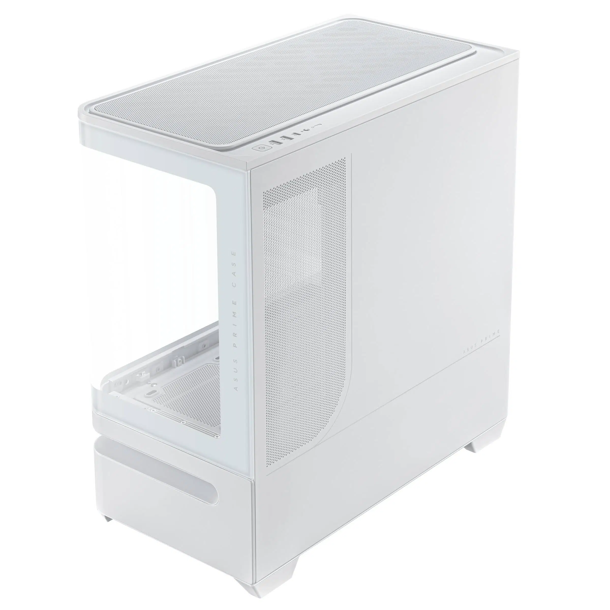 BOÎTIER PC - ASUS - PRIME AP202 BLANC VITRÉ – Image 3